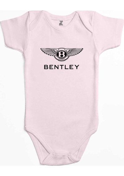 Zepplin Giyim Bentley Logo Ekru Bebek Body Zıbın