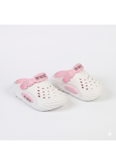 Pico Kids Twng Eva Plaj Havuz Okul Kreş Kız Çocuk Sandalet Terlik Beyaz-pembe