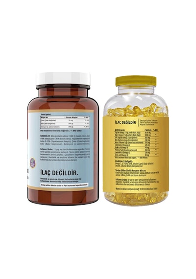 Çinko Bisglisinat Selenium 120 Tablet & Flx Omega 3-6-9 90 Tablet