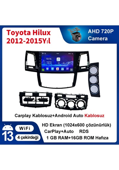 Toyota Hilux 2012-2015yıl Multimedya 1-16 Gb Navigasyon