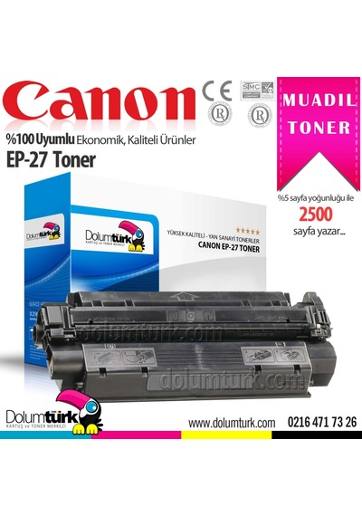 Tonermax Canon Ep-27 Uyumlu Toneri