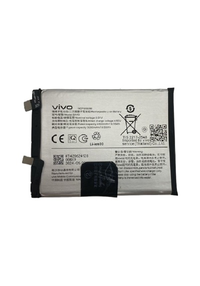 Vivo Y100 V2327 Pil Batarya Ba43 5000 Mah