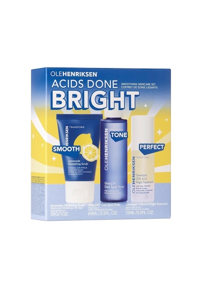 Ole Henriksen Acids Done Bright Cilt Bakım Seti 3 Parça