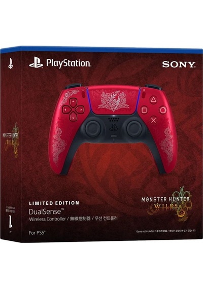 Playstation 5 Moster Hunter Wilds Limited Edition Dualsense Controller İthalatçı Garantili