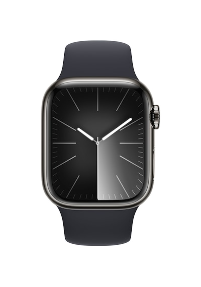 Apple Watch Series 9 GPS + Cellular 41 MM Çelik Kasa Spor Kordon S/M Akıllı Saat (Apple Türkiye Garantili)