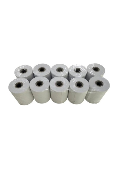10 Adet 58 Mm X 60 Mt Akaryakıt Pompa Yazar Kasa Ve Pos Makinesi Termal Kağıt Rulosu