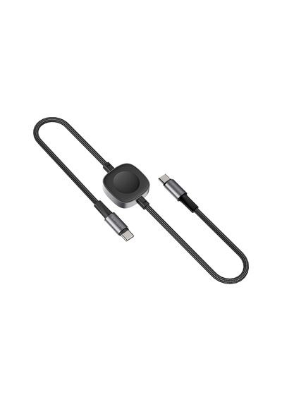 Lenyes Lc540 Type-c To Type-c Ve Akıllı Saat Şarj Kablosu 100w 1.2m Siyah