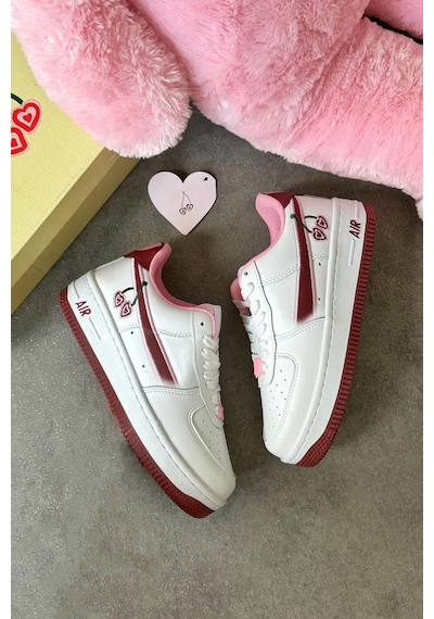 Happy Sneaker Spor Ayakkabı Bordo