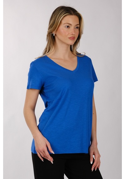 Daıdo Kadın T-shirt 19y311900982 Saks