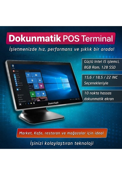 Market Mağaza Hızlı Satış Pos Dokunmatik