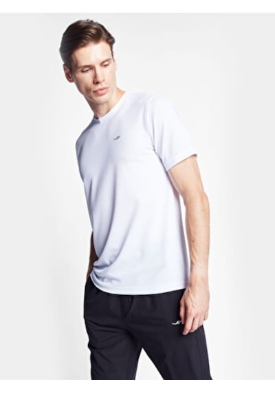 Lescon 25s-1298-25b Erkek Kısa Kol T-shirt - Lescon - Beyaz-xl Beyaz
