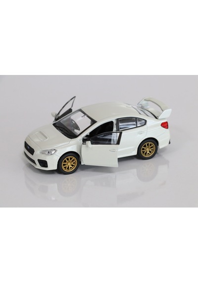 Welly 1:36 Subaru İmpreza Wrx Diecast Çek Bırak Model Araba