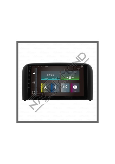 Özer Elektronik Volvo S80 2004-2006 8 Gb Ram 128 Gb Hafıza Androıd Carplay Multımedıa Teyp 10 İnç