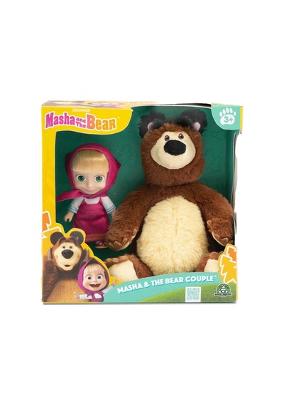 Nessiworld Nessiworld Masha İle Koca Ayı 20 Cm Peluş 12 Cm Bebek Mha21000 Nessiworld