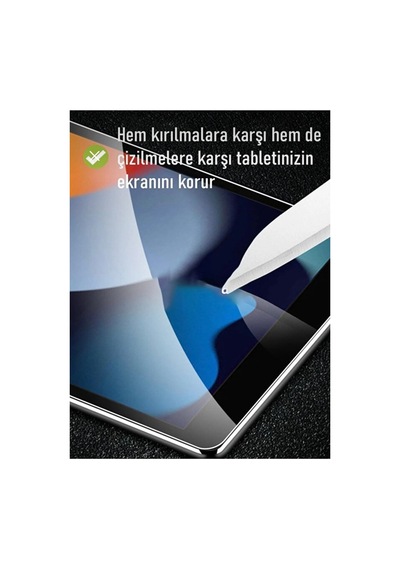 Huaweı Matepad 2025 11.5 İnç Uyumlu 9h Nano Şeffaf Darbe Emicı Kırılmaz Tablet Ekran Koruyucu Beyaz
