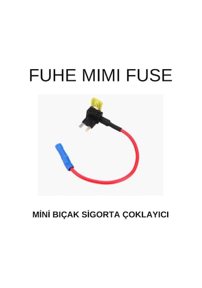 MİNİ BIÇAK SİGORTA ÇOKLAYICI