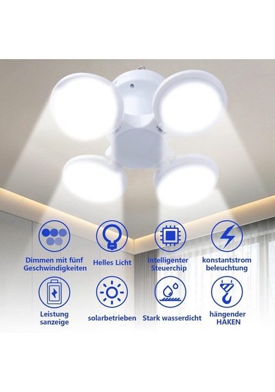 Solar Enerji Kamp Lambası, 5 Mod, Sos Su Geçirmez, Usb Şarj Edilebilir Led Kamp Feneri, Akıllı Uzaktan Kumanda, Su Geçirmez, Katlanabilir Led Kamp Işığı, Kamp Lambası, Güneş Enerjili, Acil Durum Beyaz Solar Enerji Kamp Lambası, 5 Mod, Sos Su Geçirmez, Usb Şarj Edilebilir Led Kamp Feneri, Akıllı Uzaktan Kumanda, Su Geçirmez, Katlanabilir Led Kamp Işığı, Kamp Lambası, Güneş Enerjili, Acil Durum Beyaz