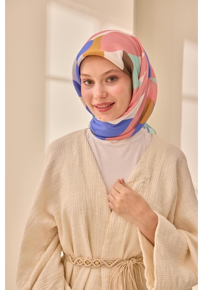 Silk Home Aura Eşarp 140001-10 Mint, Mor, Yeşil, Taba, Pembe, Kahve