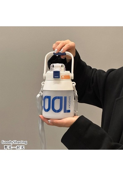Shotay Su Matarası Tritan Beyaz 1000ml