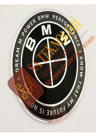 Bmw 50.yıl özel logo seti (Newworld Fullblack 51148132375-511482)