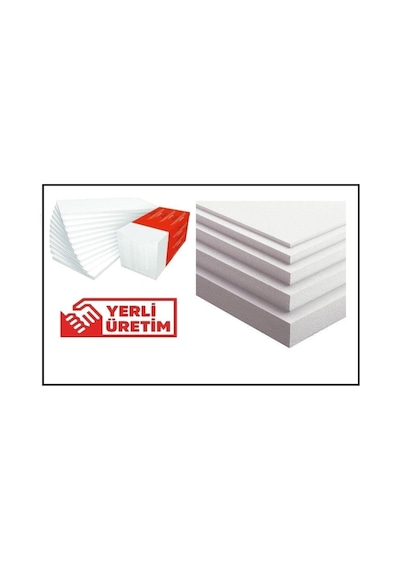 2 Adet 5cm Strafor Levha Köpük 50cmx100 Cm Kutulu