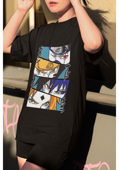 Anime Naruto Eyes Tişört