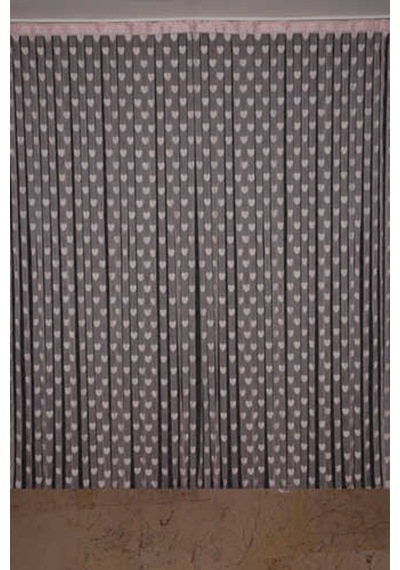 Kalpli Model Pudra Renk Ip Perde Hazır Ip Perde 300x270