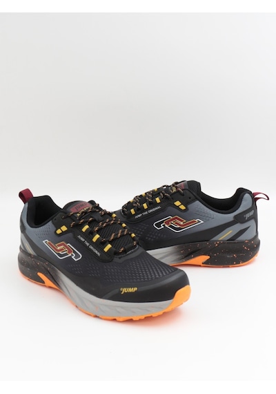 Jump 30519 Siyah Gri Memory Foam Erkek Spor