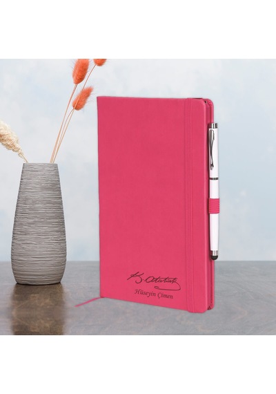 Kişiye Özel Tasarımlı Tarihsiz Çizgili Defter