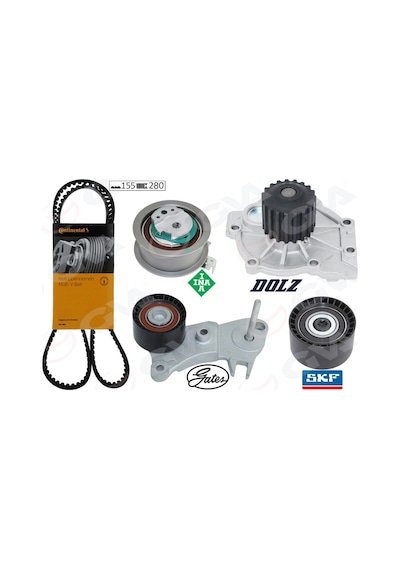 Gva Trıger Setı Kit Devirdaimlı Volvo S60 13 15 S80 -s90 Iı 16 V40 V60 V90 16 Xc60 13 Xc90 14 Gva 59wpk9992c 31316579 31375848 31460868