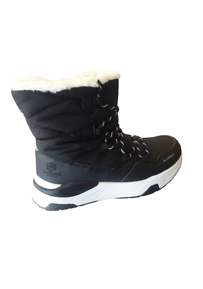 Lumberjack Board Waterproof Su Geçirmez Trekking Outdoor Bot Siyah - Beyaz