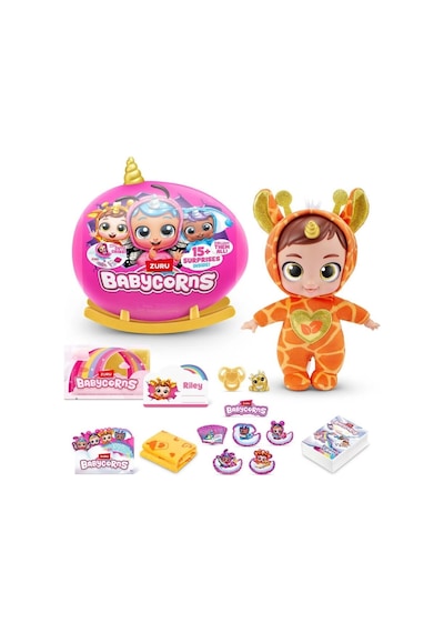 Ra000000 Rainbocorns Sevimli Sürpriz Bebek Çok Renkli