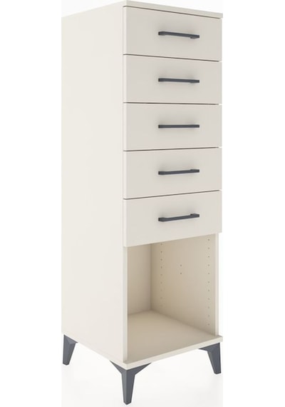 Hyperion Dolap 5 Çekmeceli 44x44x134 Aytaşı-aytaşı Aytaşı
