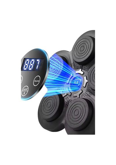 Yeni Nesil Şarjlı Bluetooth Müzikli Fitness Spor Egzersiz Aleti Yumruk Hızlandırma Geliştirme Aleti