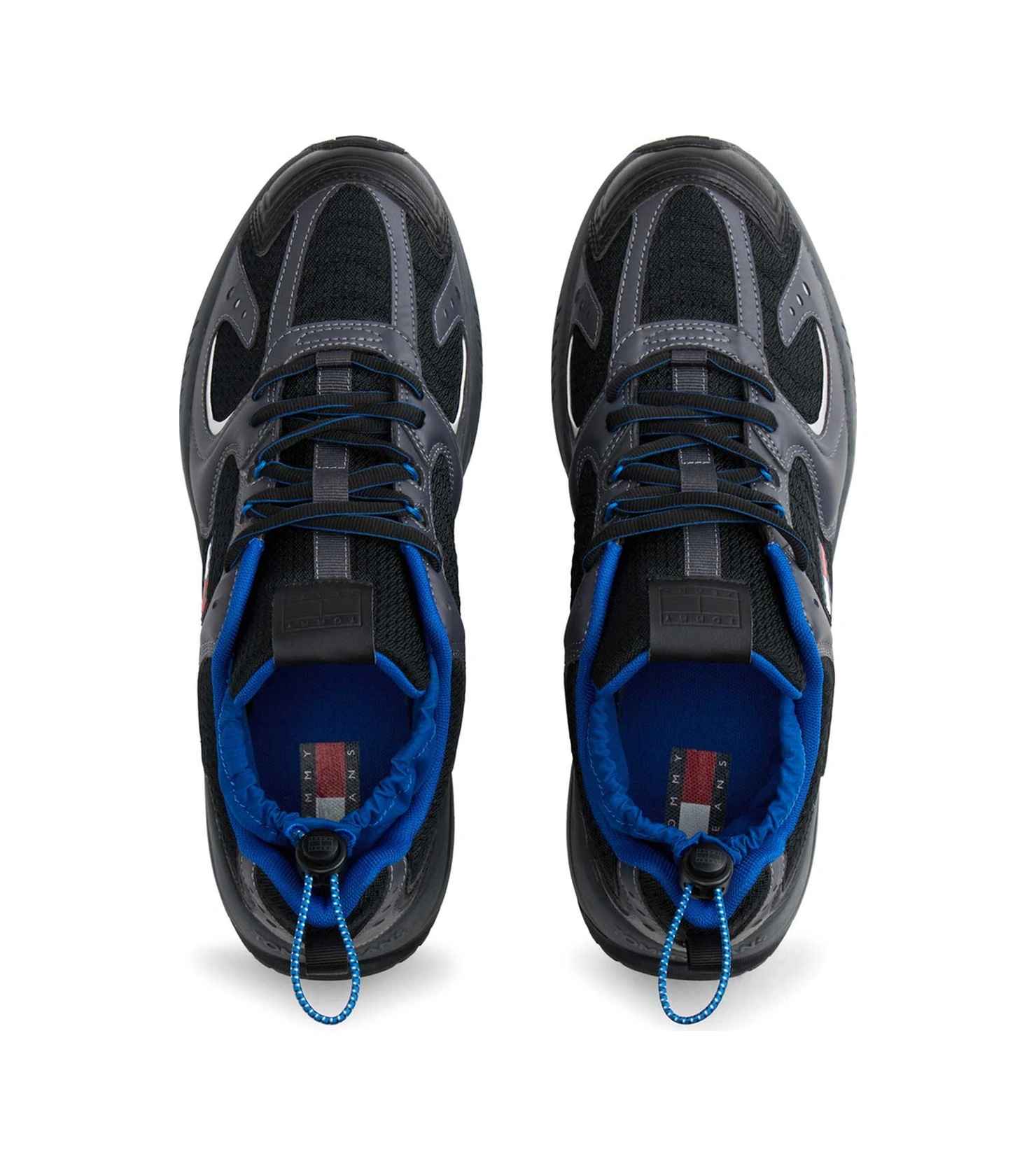 Tommy Hilfiger Tjm Runner Mıx Materıal Siyah Erkek Sneaker 000000000102265756 Siyah