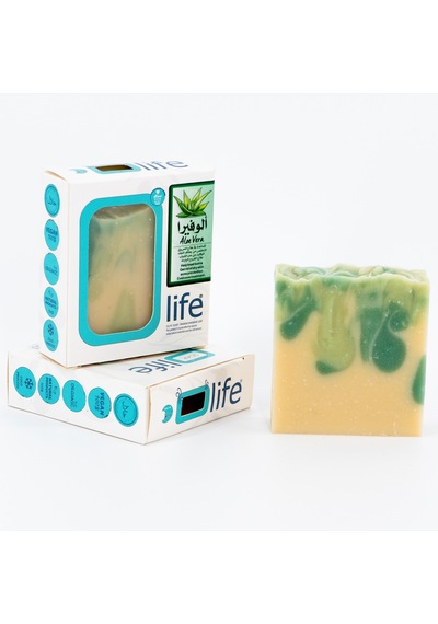 Olife Soap Doğal El Yapımı Aloe Vera Kokulu Sabunu 3 x 100 G