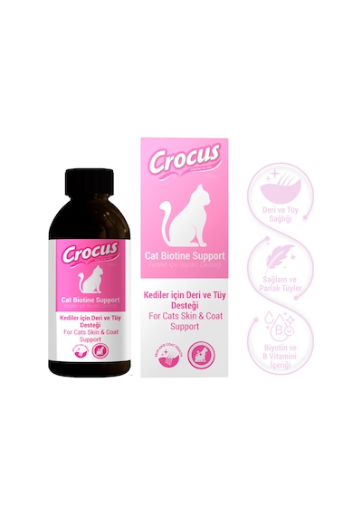 Hnrlıshp Crocus Kedı Tüy Sağlığı Damlası 100 Ml X 2 Adet