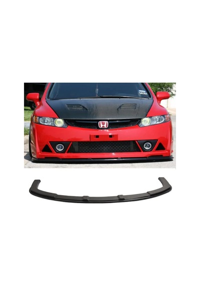 HasAkman Honda Civic Basic Ön Tampon Lip Piona Black 2006 - 2011