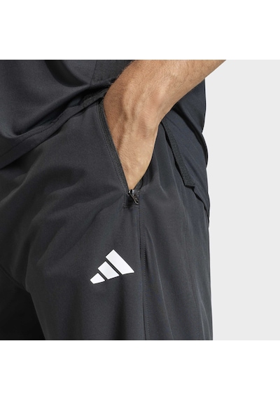 Adidas Workout Essentials Flex Dokuma Erkek Siyah Antrenman Eşofman Altı Ka5528