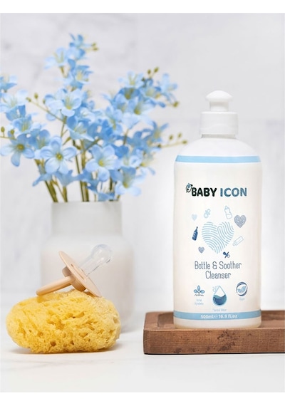 Baby İcon Biberon, Emzik Ve Oyuncak Temizleyici 500 ML
