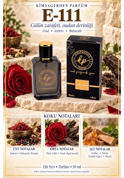 KP E-111 Erkek Parfüm EDP 50 ML