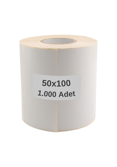 Elitrulo Barkod Etiketi 50x100 Termal - 1000 Adet
