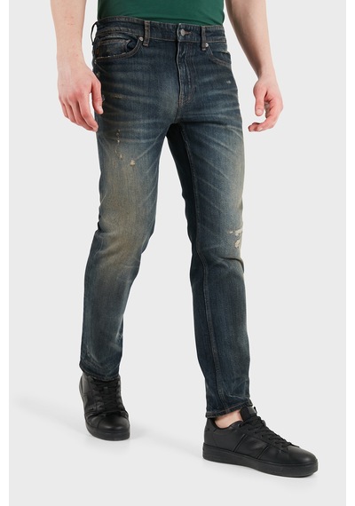 Boss Erkek Kot Pantolon 50553427 405 Lacivert