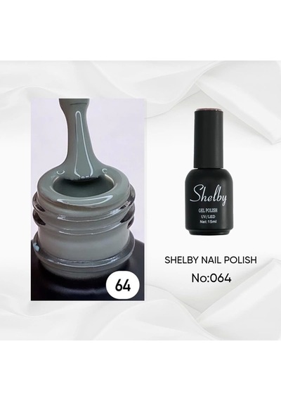 Shelby 15 Ml. 064 Yeşil Tonu Kalıcı Oje