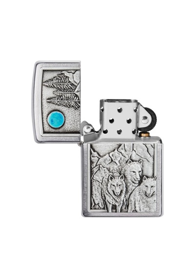 Zippo Çakmak Wolf & Pack Emblem 49295-083609