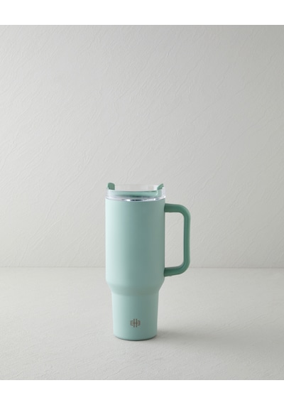 English Home Good Mood New Etna Çelik Termos 900 Ml Yeşil