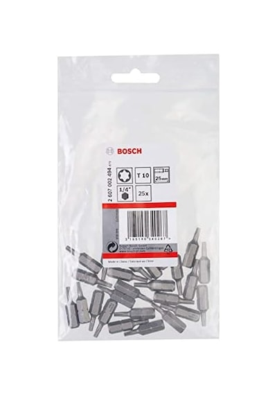 Tornavida Ucu Ekstra Sert, T25, 25 Mm, 10'lu Paket, 2607001616