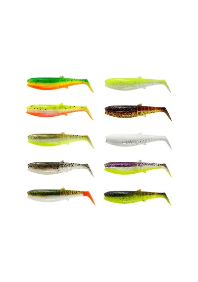 Savage Gear Cannibal Shad 6.8cm 3gr Sahte Balık Chartreuse Pumpkin