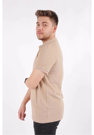Cazador Erkek T-shirt Polo Yaka Pike 4613 Safari Bej
