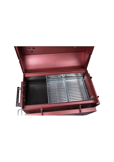 Igrıll Barbekü Elite 740 Mm Kömürlü Mangal Kırmızı